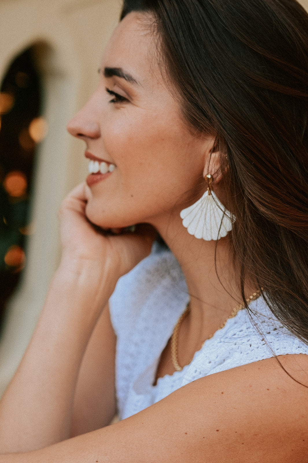 Boucles d'oreilles Hélène - L'atelier de Clotilde